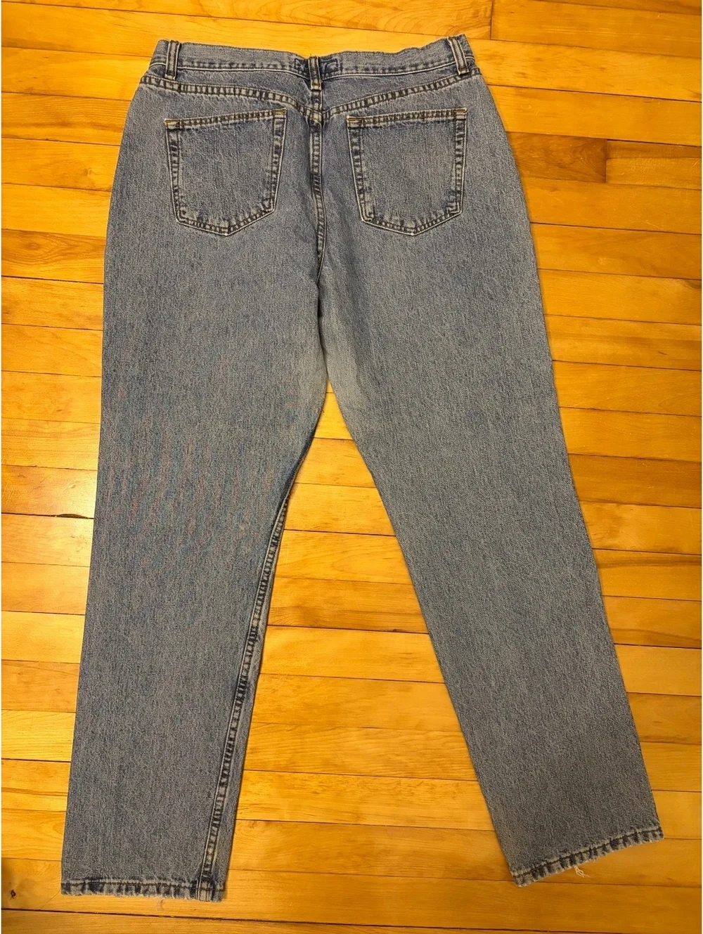Faded Glory Classic Fit Light Wash Denim Jeans Size 14 Regular